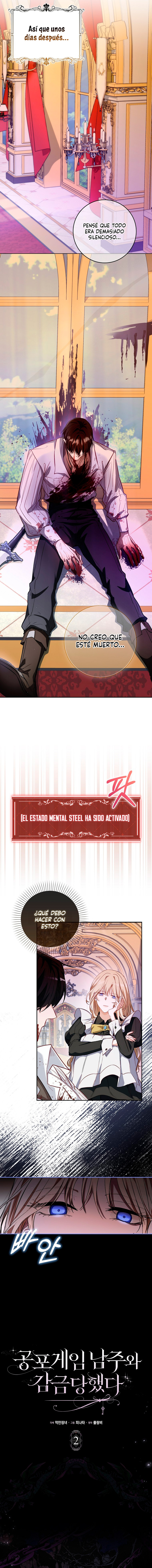 Confinada Junto Con El Protagonista Masculino De Un Juego De Terror Capitulo 2 página 4