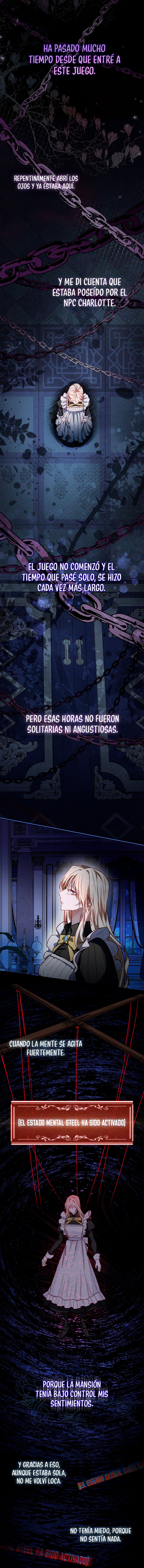 Confinada Junto Con El Protagonista Masculino De Un Juego De Terror Capitulo 2 página 5