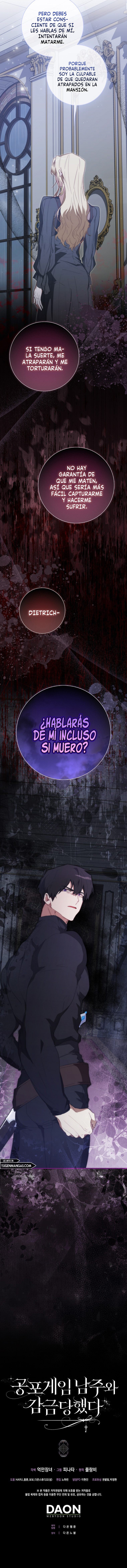 Confinada Junto Con El Protagonista Masculino De Un Juego De Terror Capitulo 20 página 20