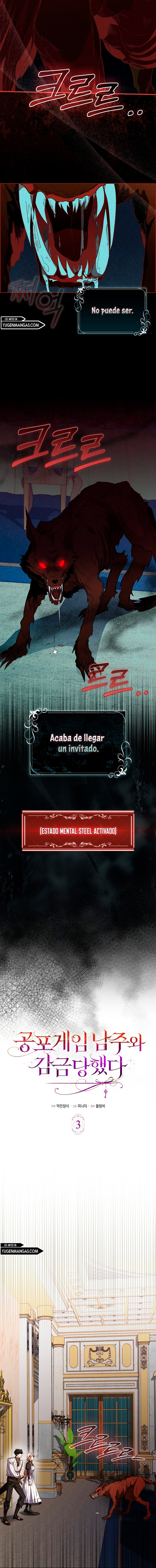 Confinada Junto Con El Protagonista Masculino De Un Juego De Terror Capitulo 3 página 6