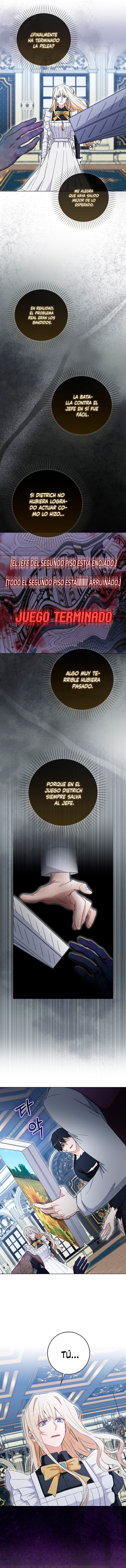 Confinada Junto Con El Protagonista Masculino De Un Juego De Terror Capitulo 33 página 10