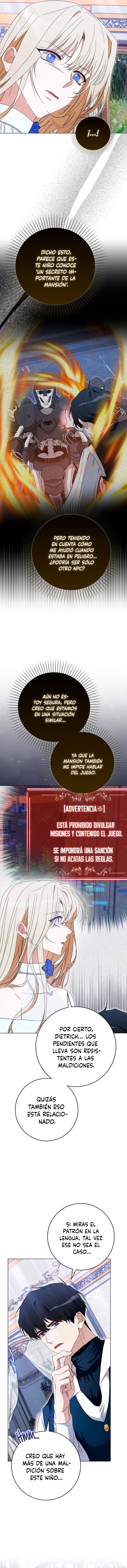 Confinada Junto Con El Protagonista Masculino De Un Juego De Terror Capitulo 40 página 6