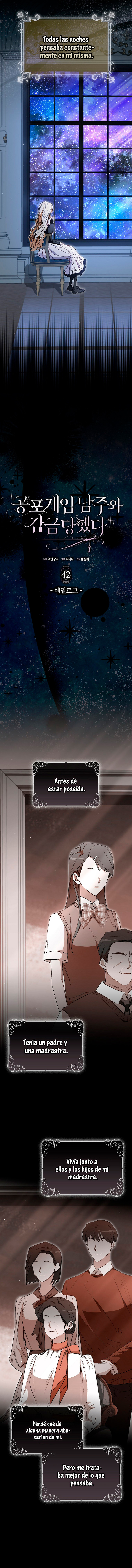Confinada Junto Con El Protagonista Masculino De Un Juego De Terror Capitulo 42 página 3