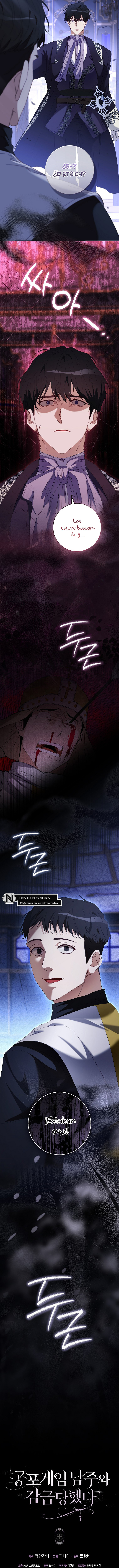 Confinada Junto Con El Protagonista Masculino De Un Juego De Terror Capitulo 44 página 16