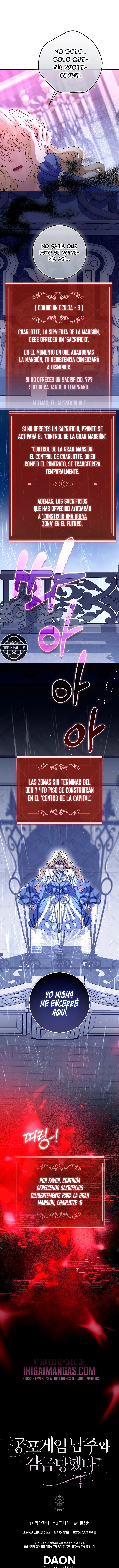 Confinada Junto Con El Protagonista Masculino De Un Juego De Terror Capitulo 95 página 18