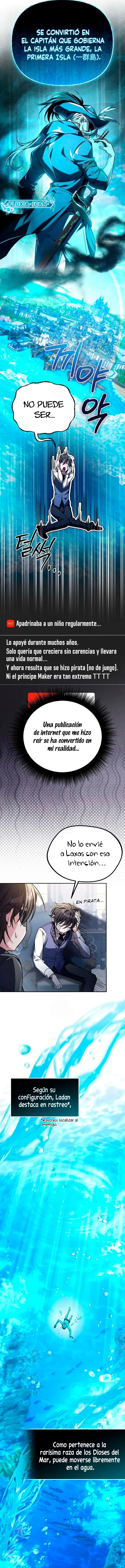 Se convirtió en  patrocinador de villanos Capitulo 15 página 9