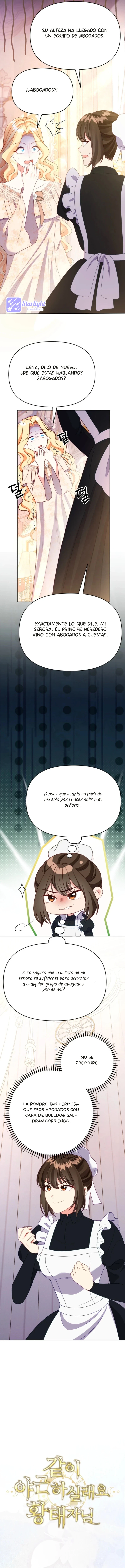 ¿Le gustaría quedarse a trabajar horas extra conmigo, Su Alteza? Capitulo 28 página 7