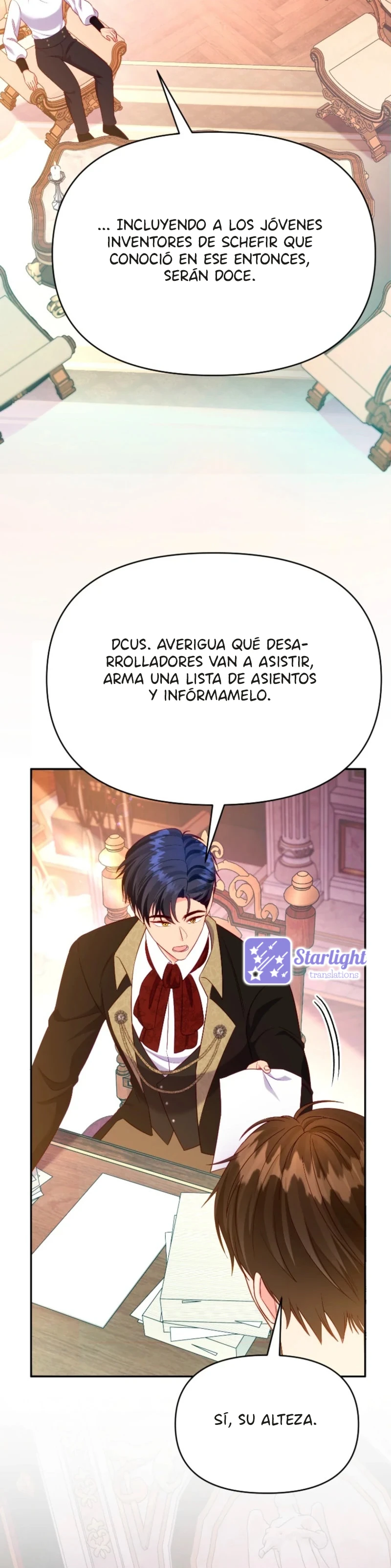 ¿Le gustaría quedarse a trabajar horas extra conmigo, Su Alteza? Capitulo 29 página 14