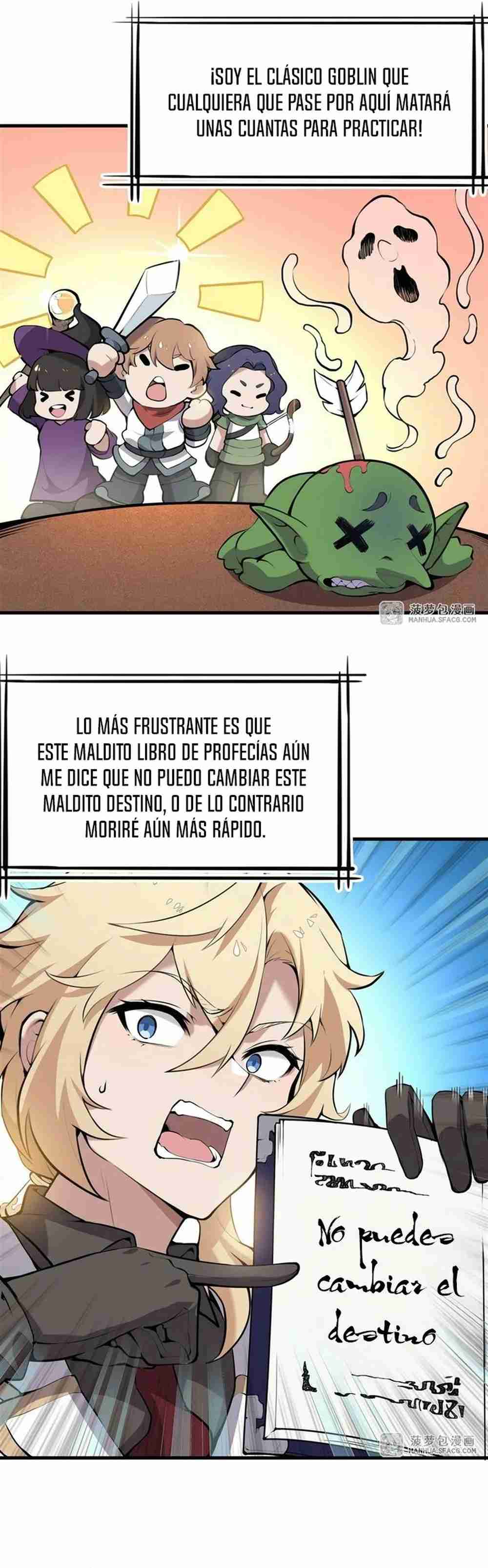 El villano rubio de la novela de la protagonista quiere ser feliz Capitulo 0 página 11