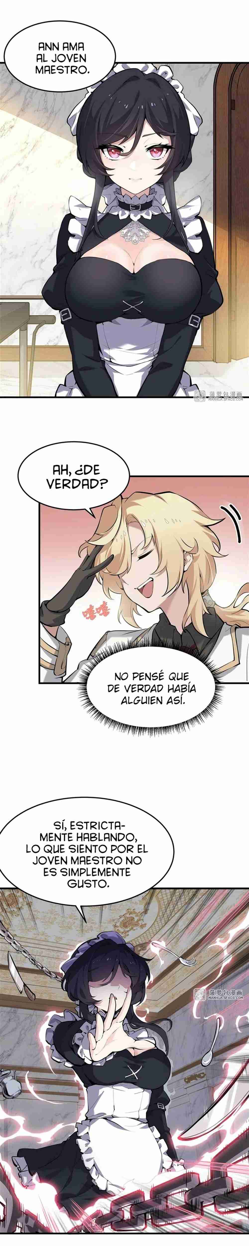 El villano rubio de la novela de la protagonista quiere ser feliz Capitulo 0 página 14