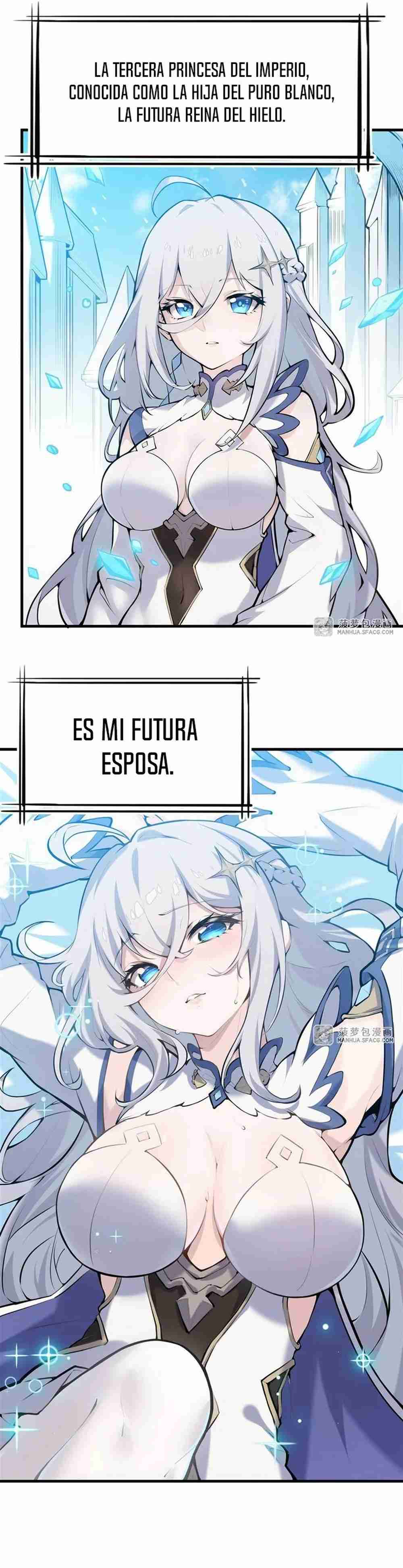 El villano rubio de la novela de la protagonista quiere ser feliz Capitulo 0 página 6