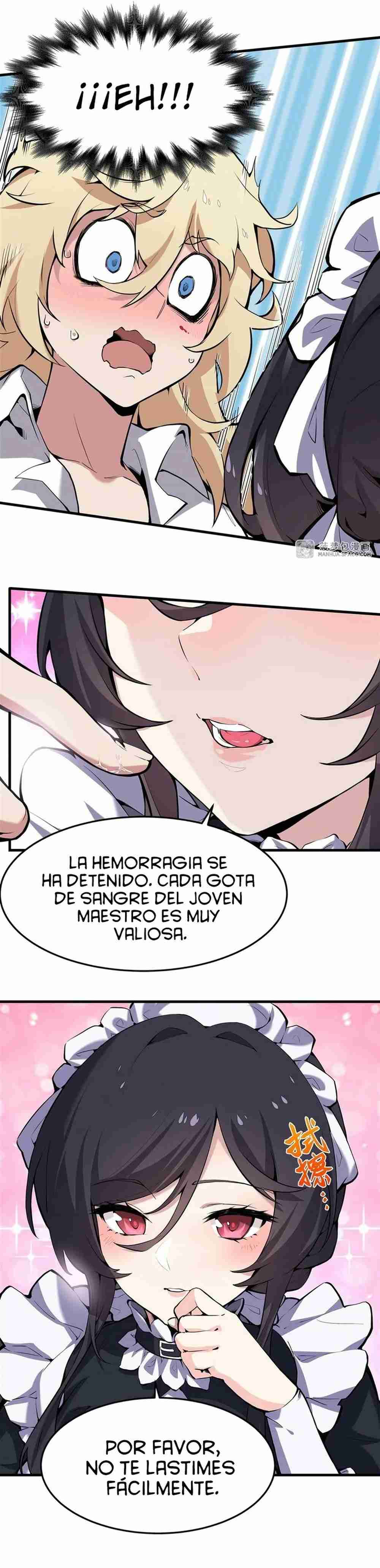 El villano rubio de la novela de la protagonista quiere ser feliz Capitulo 1 página 15