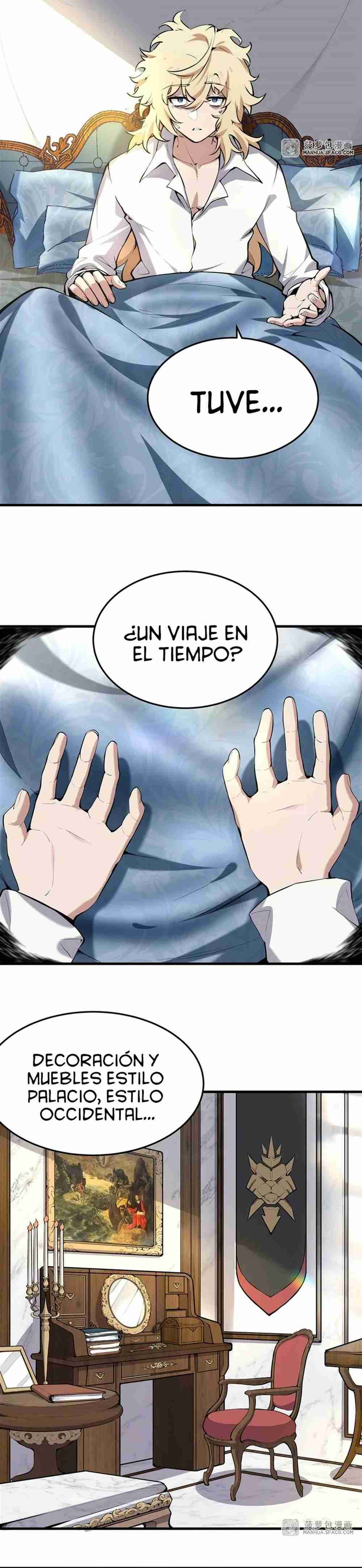 El villano rubio de la novela de la protagonista quiere ser feliz Capitulo 1 página 2