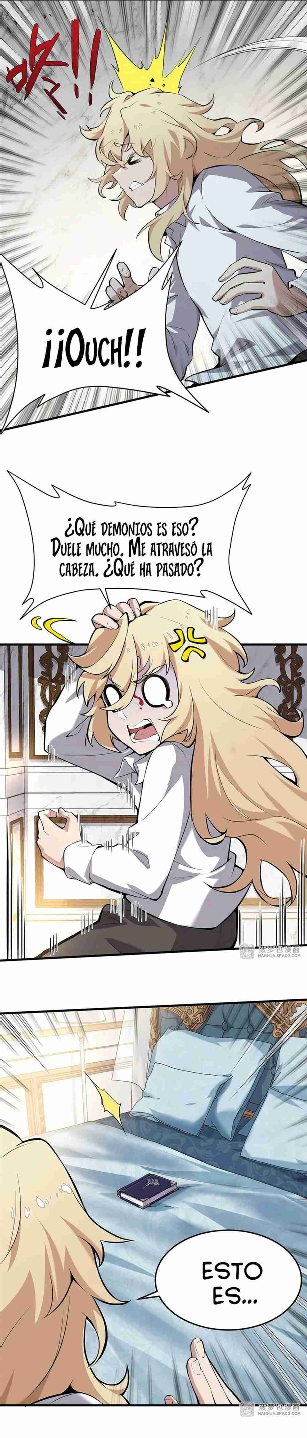 El villano rubio de la novela de la protagonista quiere ser feliz Capitulo 1 página 23