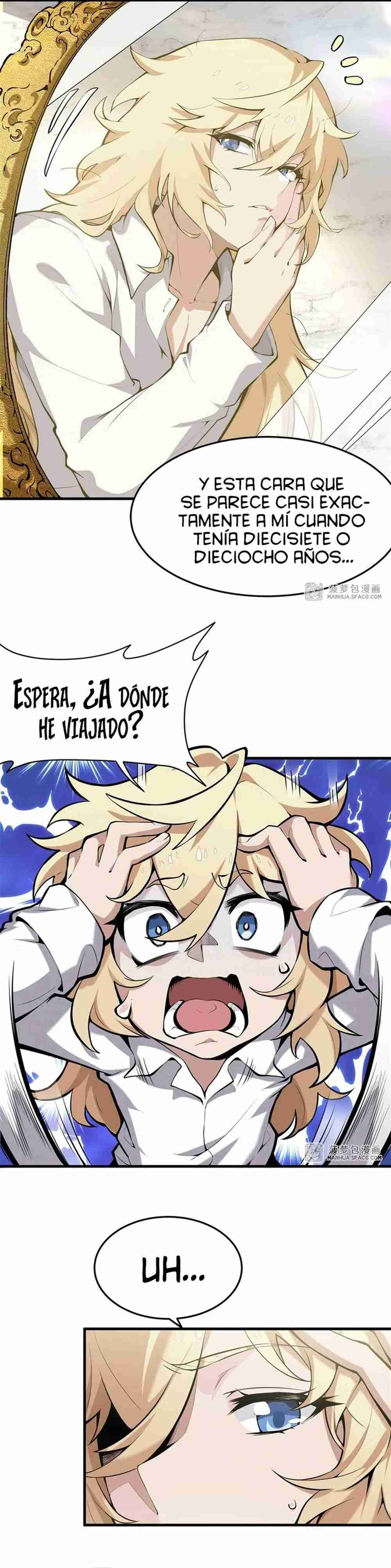 El villano rubio de la novela de la protagonista quiere ser feliz Capitulo 1 página 3