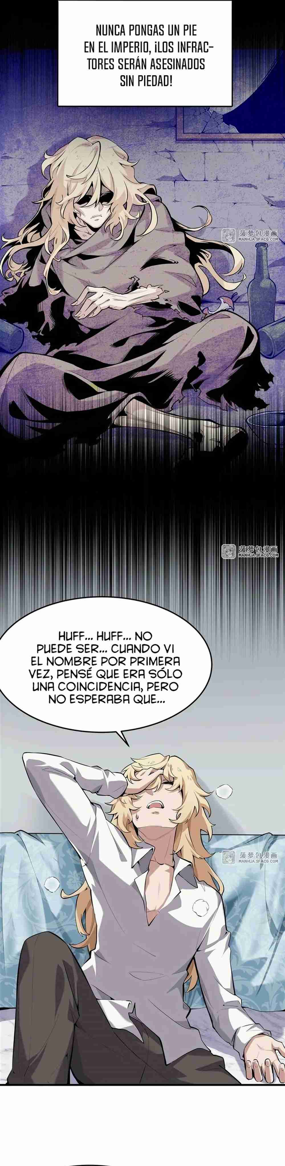 El villano rubio de la novela de la protagonista quiere ser feliz Capitulo 1 página 8