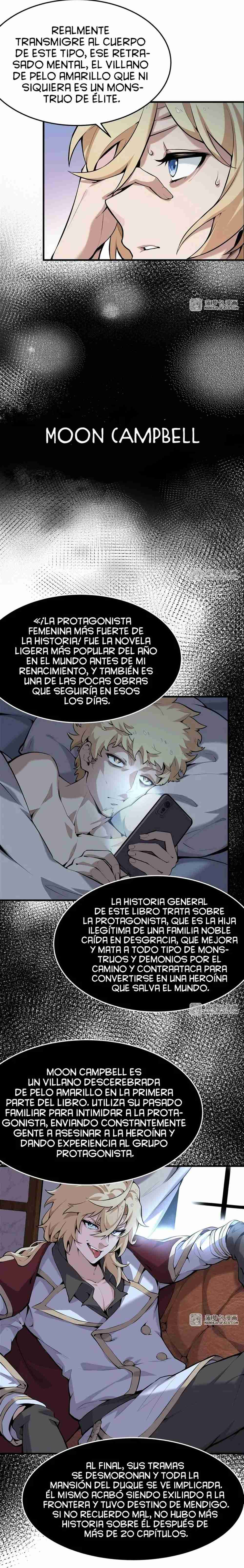 El villano rubio de la novela de la protagonista quiere ser feliz Capitulo 1 página 9