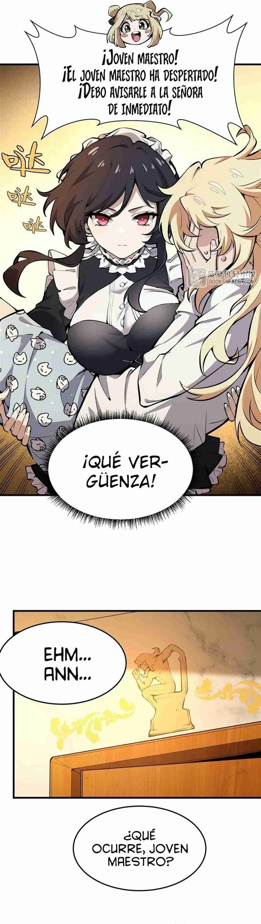 El villano rubio de la novela de la protagonista quiere ser feliz Capitulo 11 página 10