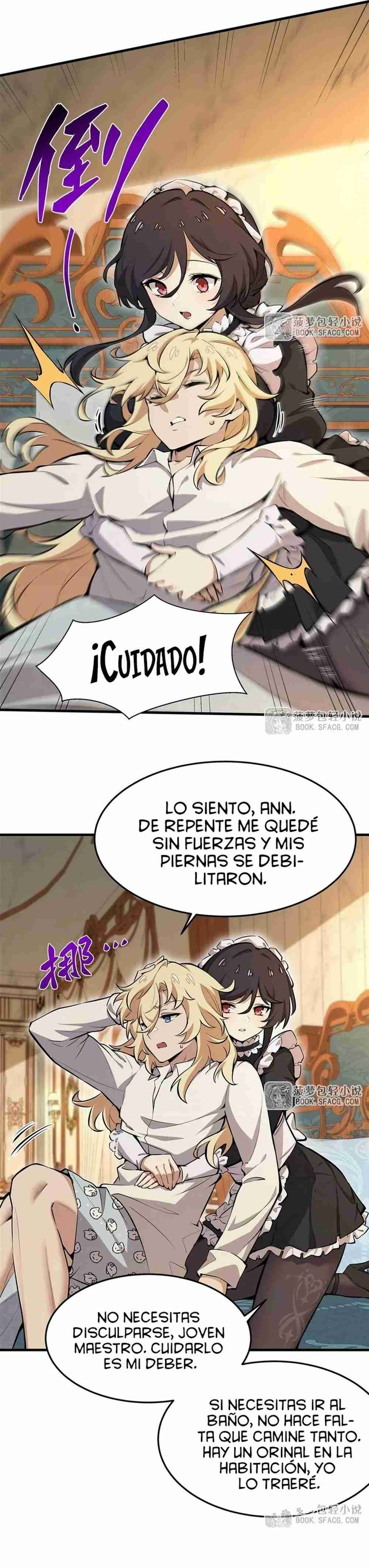 El villano rubio de la novela de la protagonista quiere ser feliz Capitulo 11 página 4