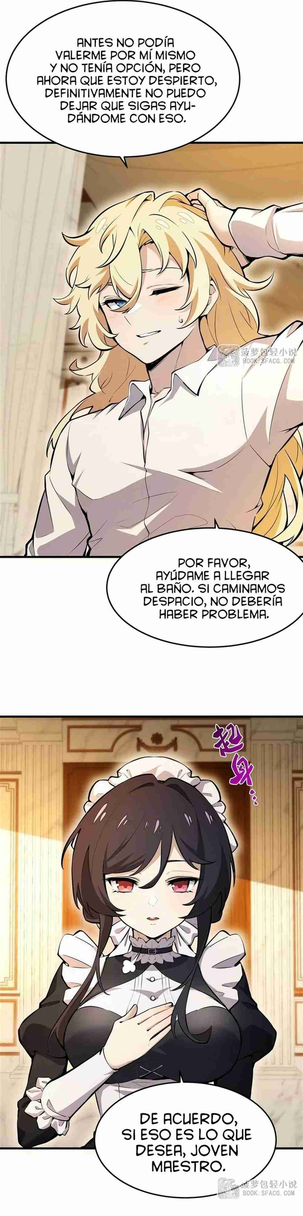 El villano rubio de la novela de la protagonista quiere ser feliz Capitulo 11 página 7