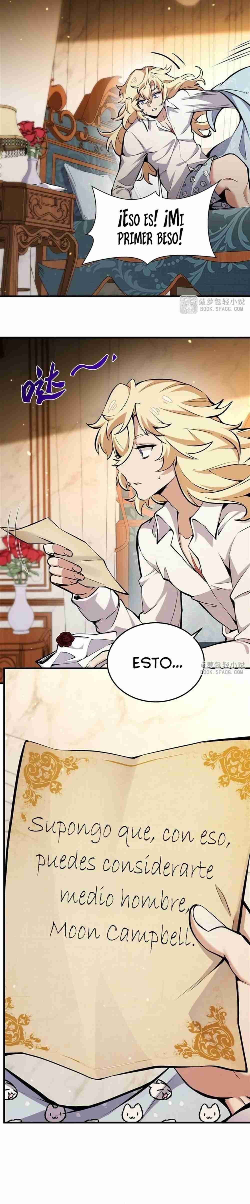 El villano rubio de la novela de la protagonista quiere ser feliz Capitulo 12 página 10