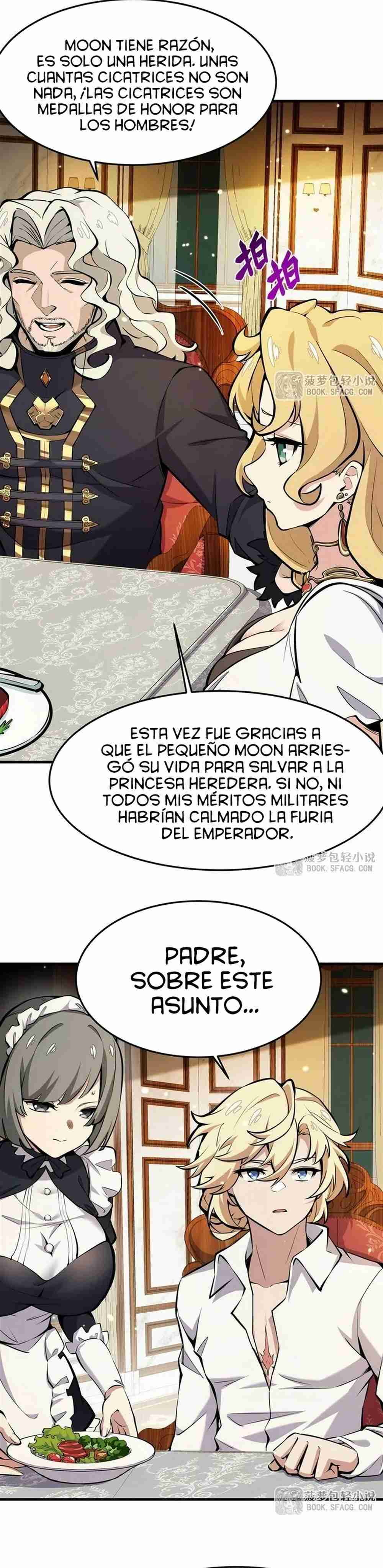 El villano rubio de la novela de la protagonista quiere ser feliz Capitulo 12 página 14