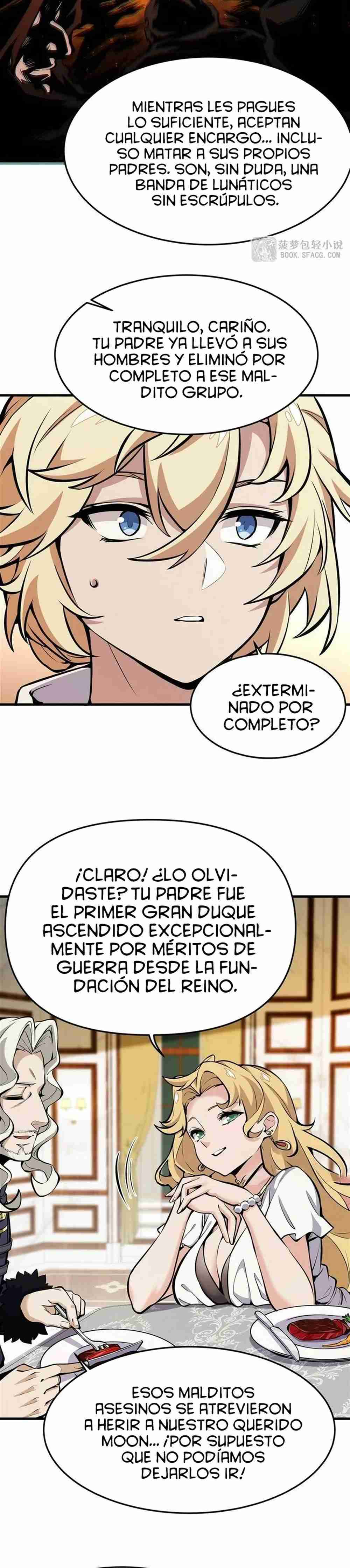 El villano rubio de la novela de la protagonista quiere ser feliz Capitulo 12 página 17