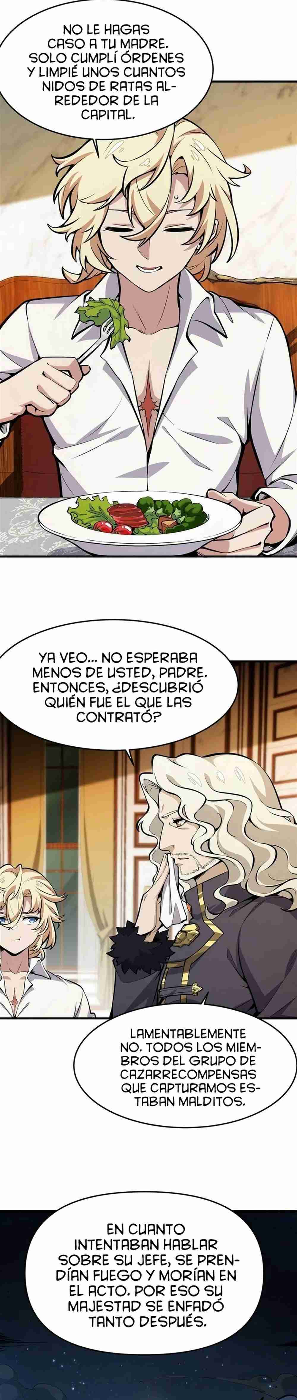El villano rubio de la novela de la protagonista quiere ser feliz Capitulo 12 página 18