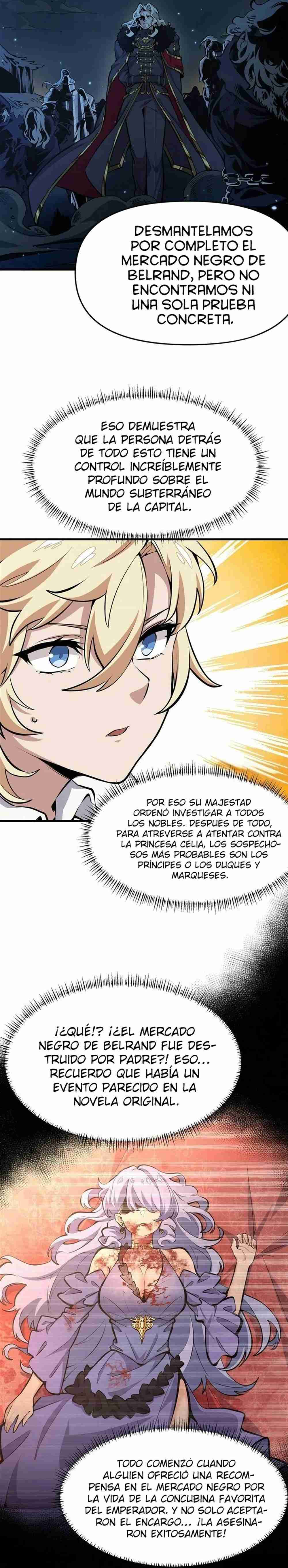 El villano rubio de la novela de la protagonista quiere ser feliz Capitulo 12 página 19