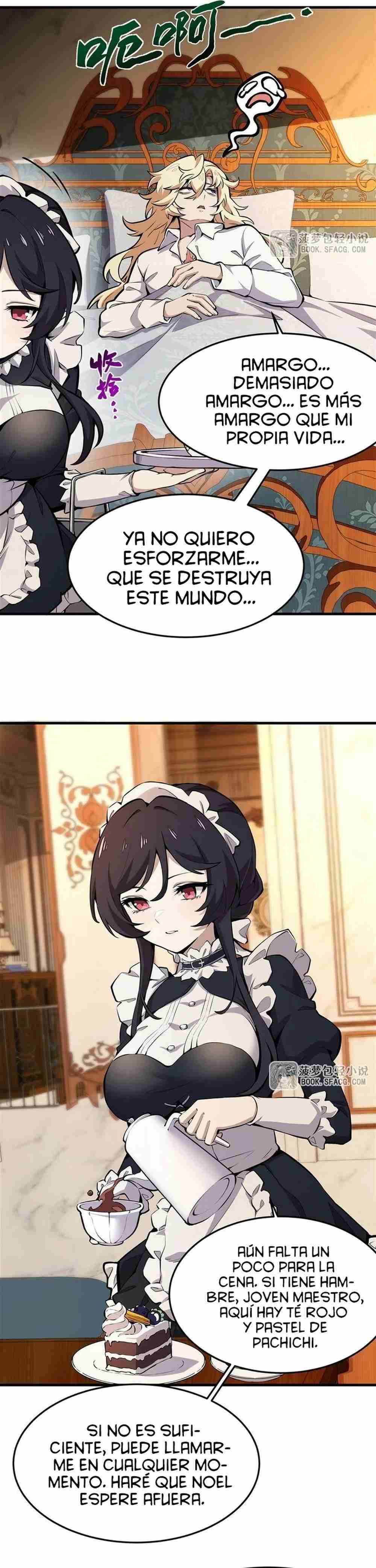 El villano rubio de la novela de la protagonista quiere ser feliz Capitulo 12 página 2