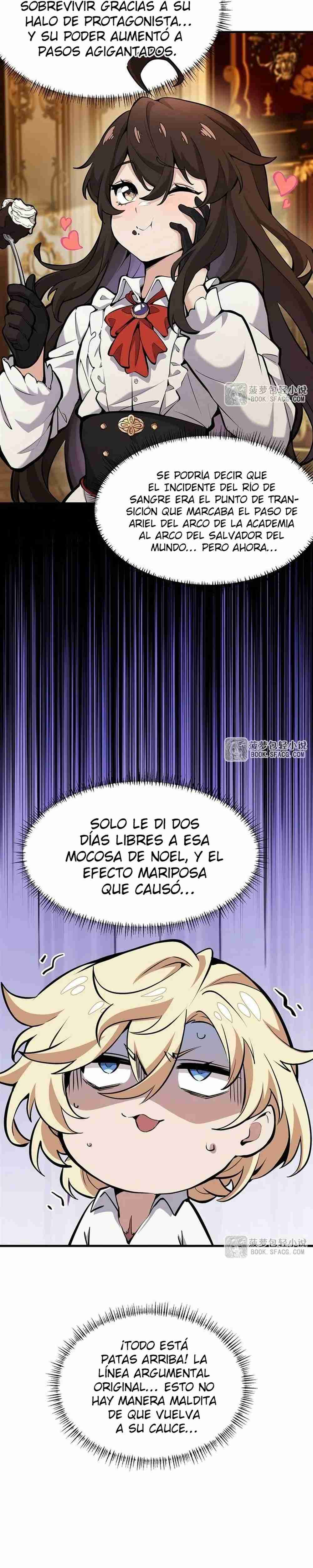 El villano rubio de la novela de la protagonista quiere ser feliz Capitulo 12 página 22