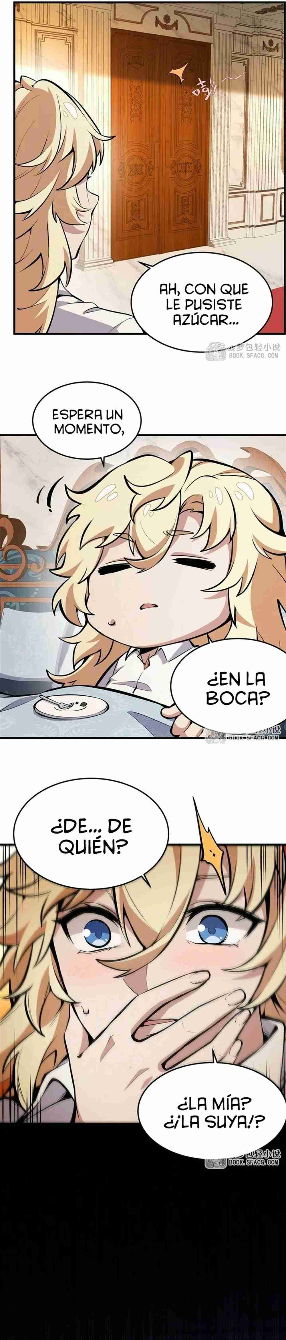 El villano rubio de la novela de la protagonista quiere ser feliz Capitulo 12 página 7