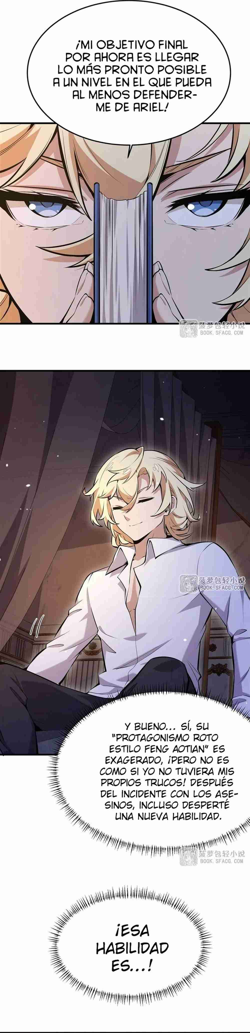 El villano rubio de la novela de la protagonista quiere ser feliz Capitulo 13 página 10