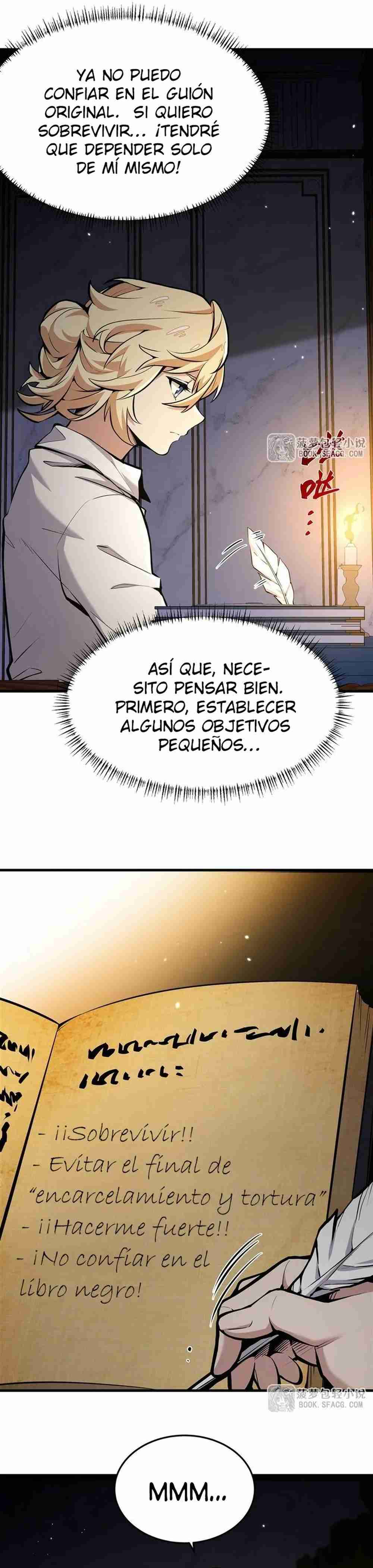 El villano rubio de la novela de la protagonista quiere ser feliz Capitulo 13 página 2