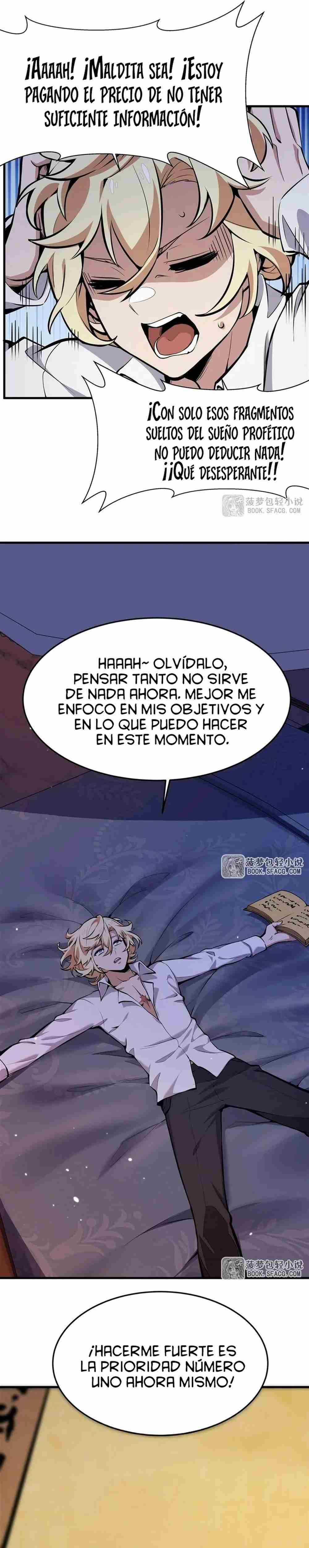El villano rubio de la novela de la protagonista quiere ser feliz Capitulo 13 página 4
