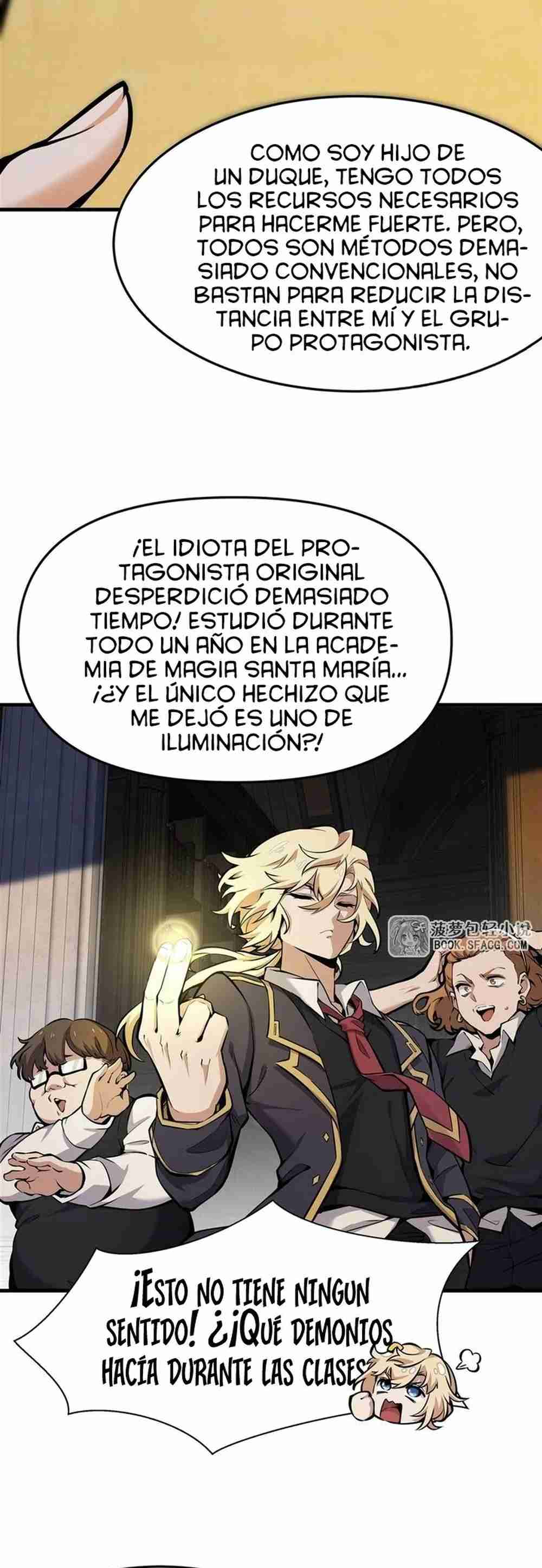 El villano rubio de la novela de la protagonista quiere ser feliz Capitulo 13 página 5