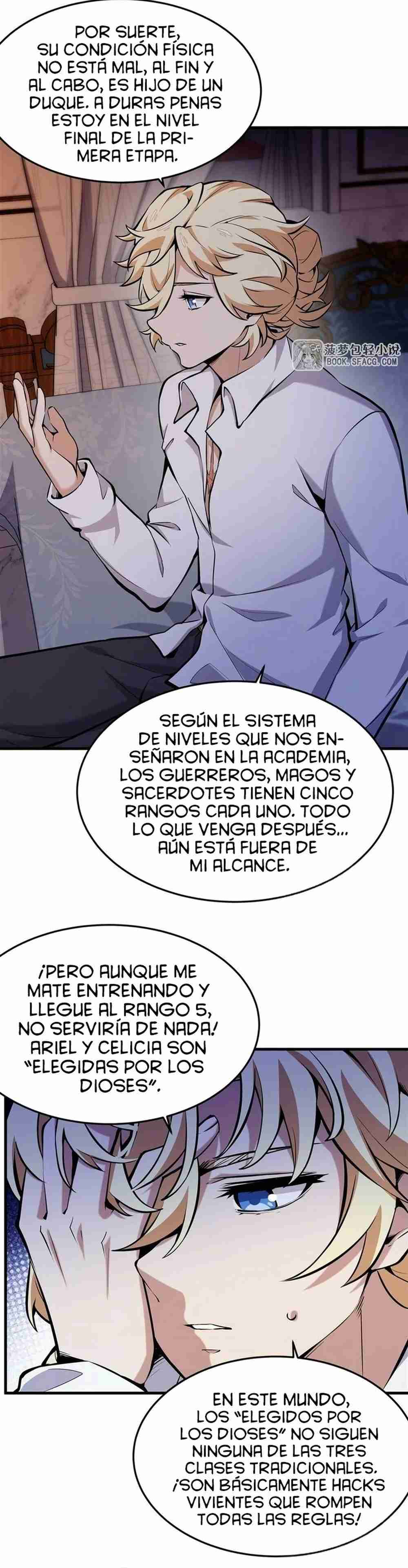 El villano rubio de la novela de la protagonista quiere ser feliz Capitulo 13 página 6