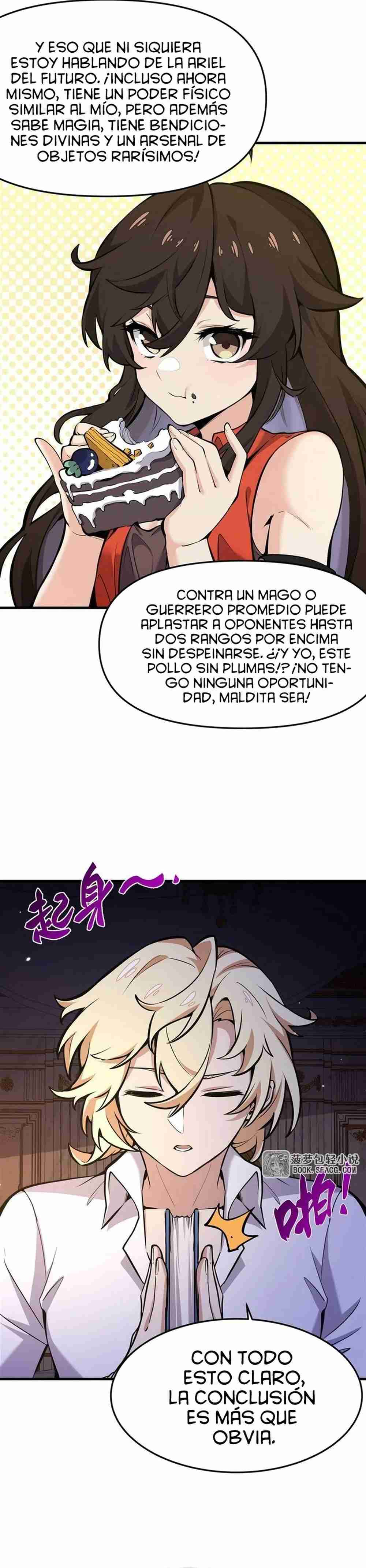 El villano rubio de la novela de la protagonista quiere ser feliz Capitulo 13 página 9