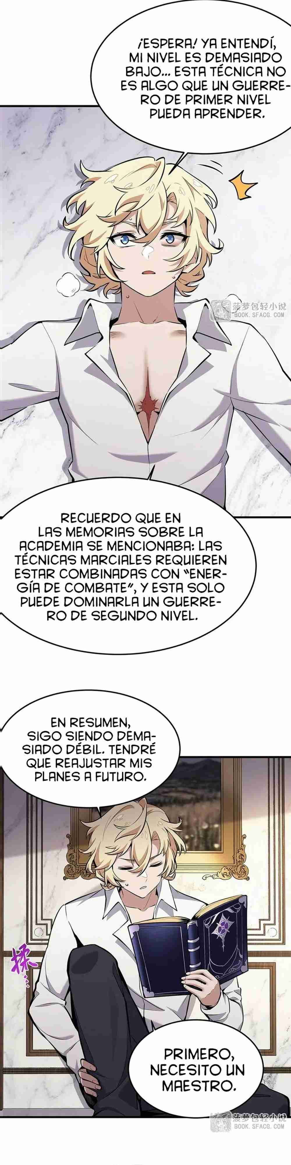 El villano rubio de la novela de la protagonista quiere ser feliz Capitulo 14 página 21