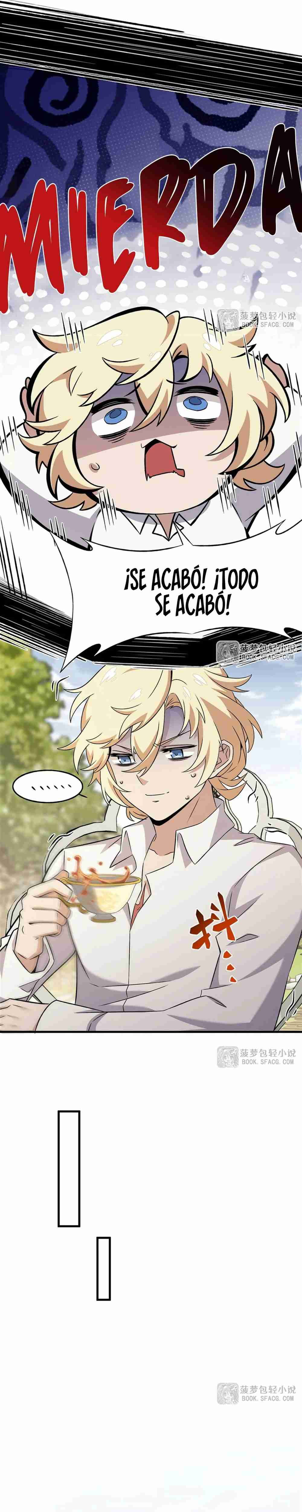 El villano rubio de la novela de la protagonista quiere ser feliz Capitulo 15 página 17