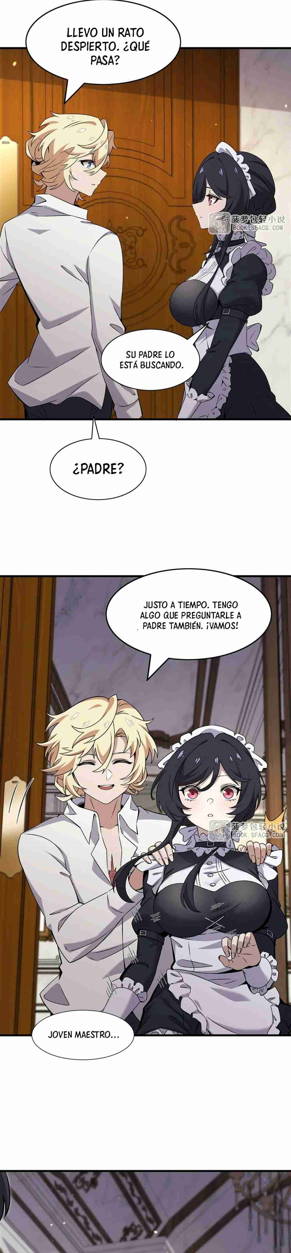 El villano rubio de la novela de la protagonista quiere ser feliz Capitulo 15 página 5