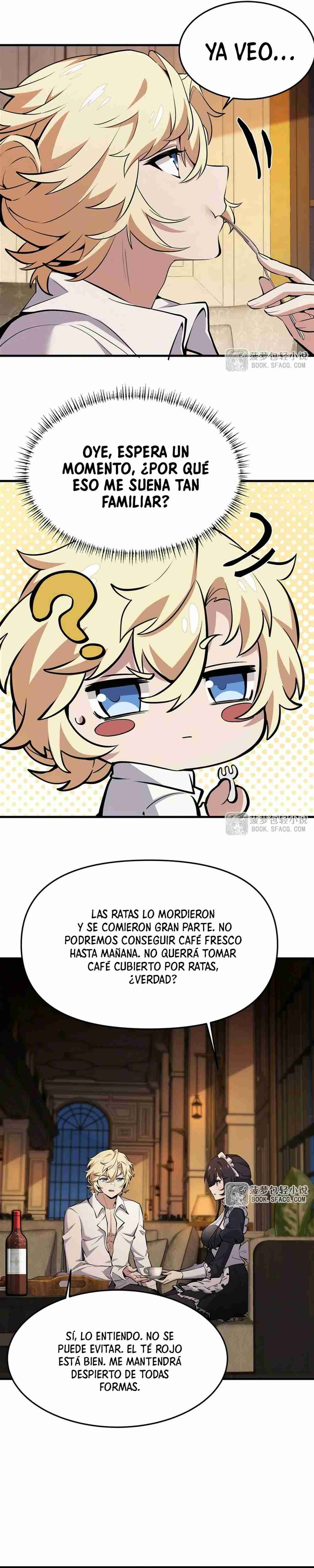 El villano rubio de la novela de la protagonista quiere ser feliz Capitulo 16 página 14