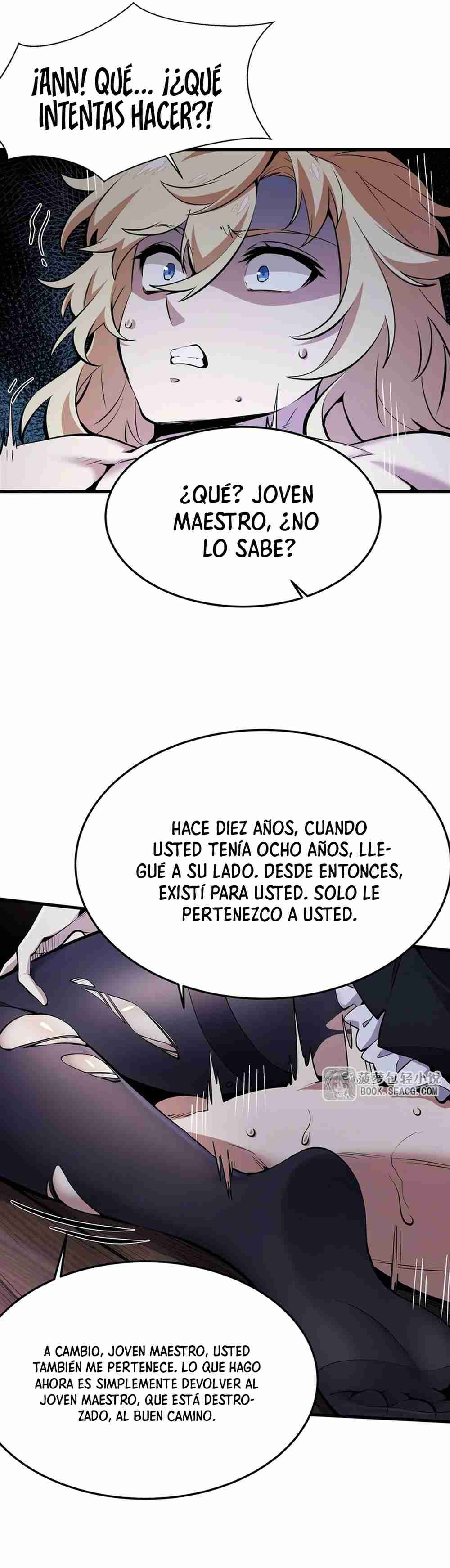 El villano rubio de la novela de la protagonista quiere ser feliz Capitulo 16 página 21
