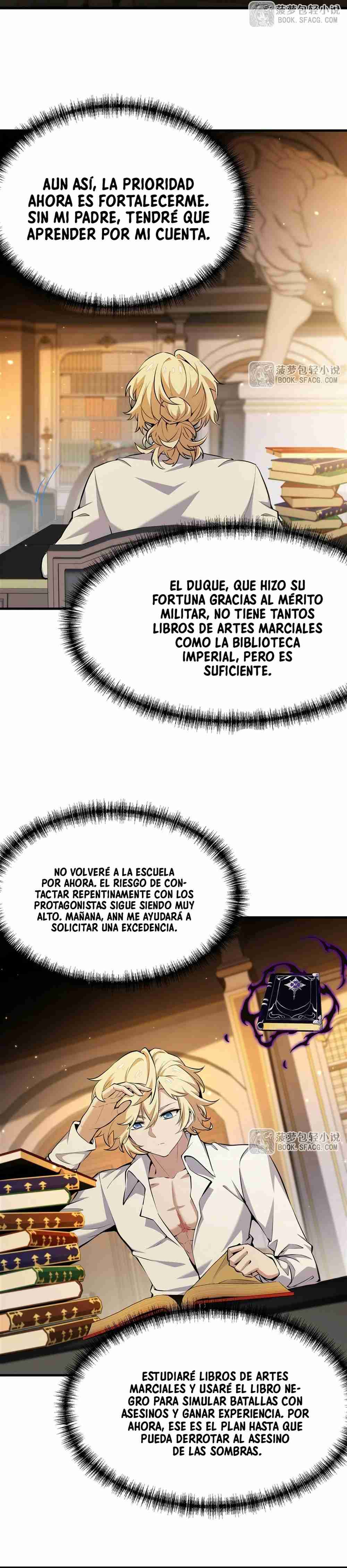 El villano rubio de la novela de la protagonista quiere ser feliz Capitulo 16 página 7
