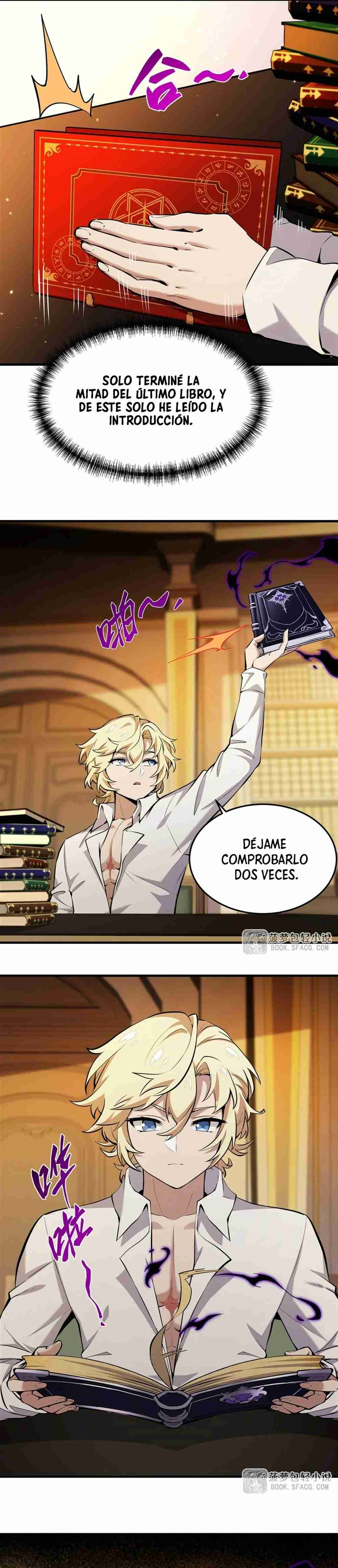 El villano rubio de la novela de la protagonista quiere ser feliz Capitulo 16 página 8