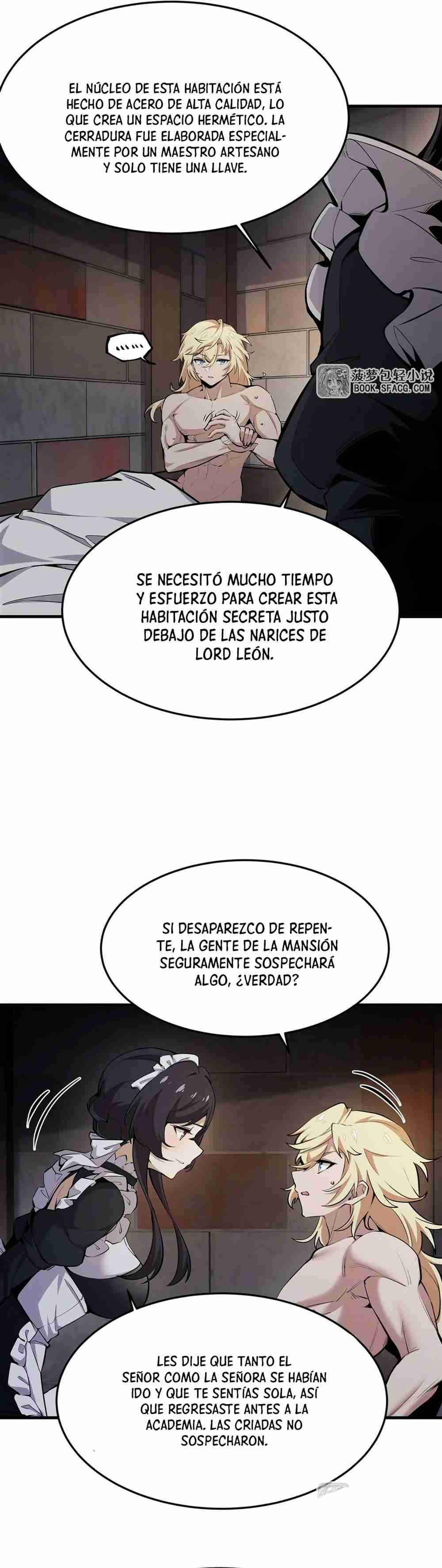 El villano rubio de la novela de la protagonista quiere ser feliz Capitulo 17 página 13