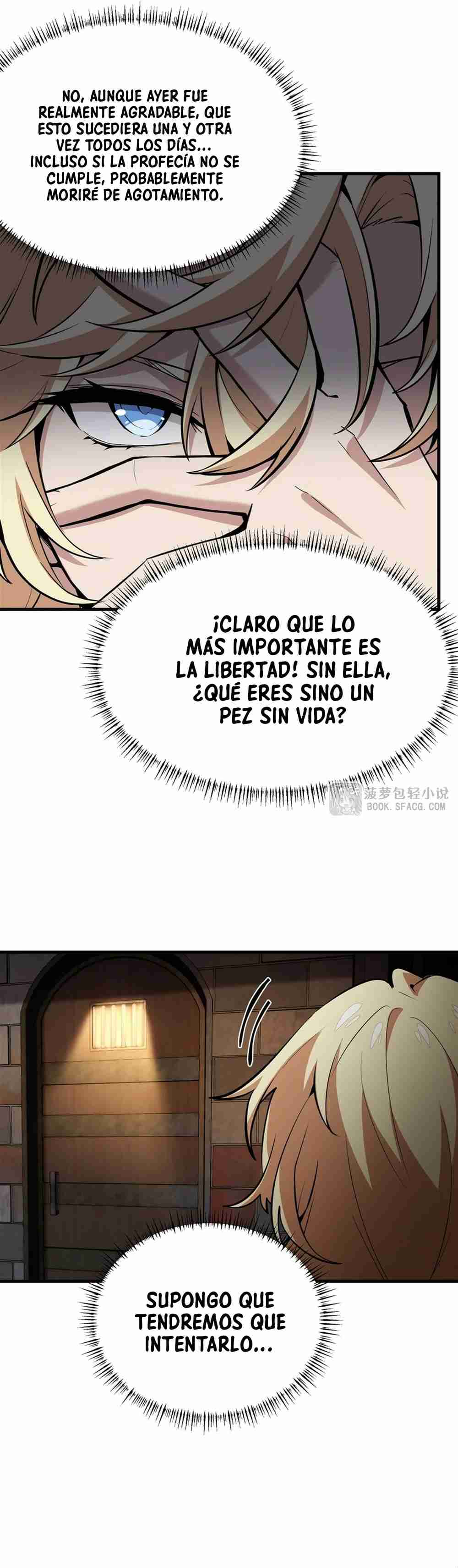 El villano rubio de la novela de la protagonista quiere ser feliz Capitulo 17 página 17