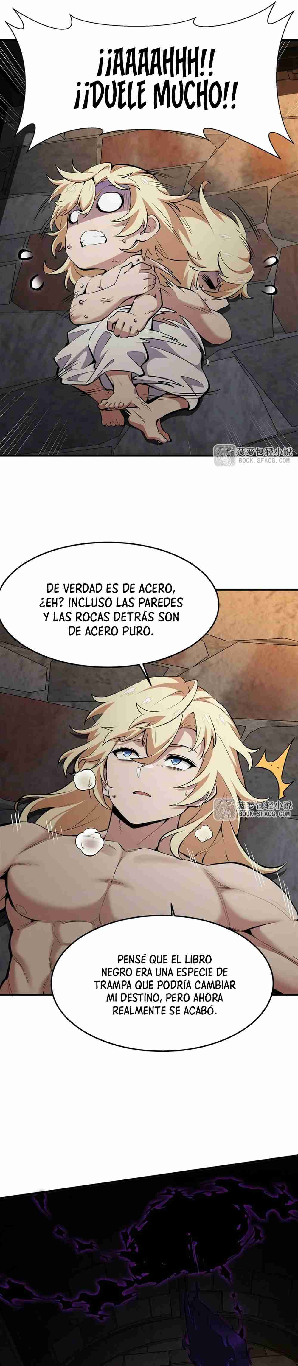 El villano rubio de la novela de la protagonista quiere ser feliz Capitulo 17 página 19