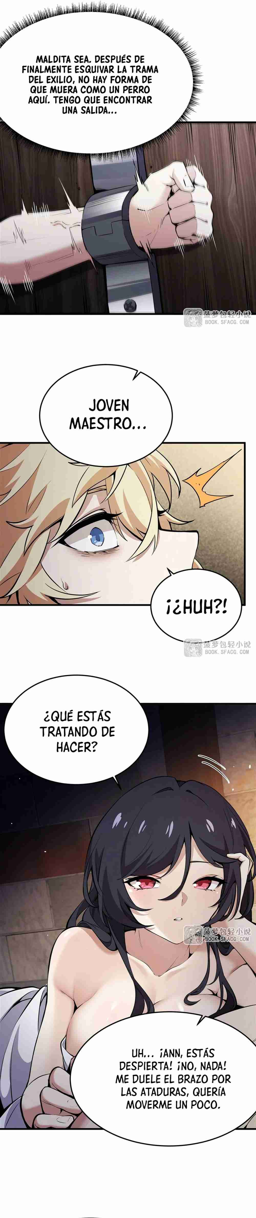El villano rubio de la novela de la protagonista quiere ser feliz Capitulo 17 página 7