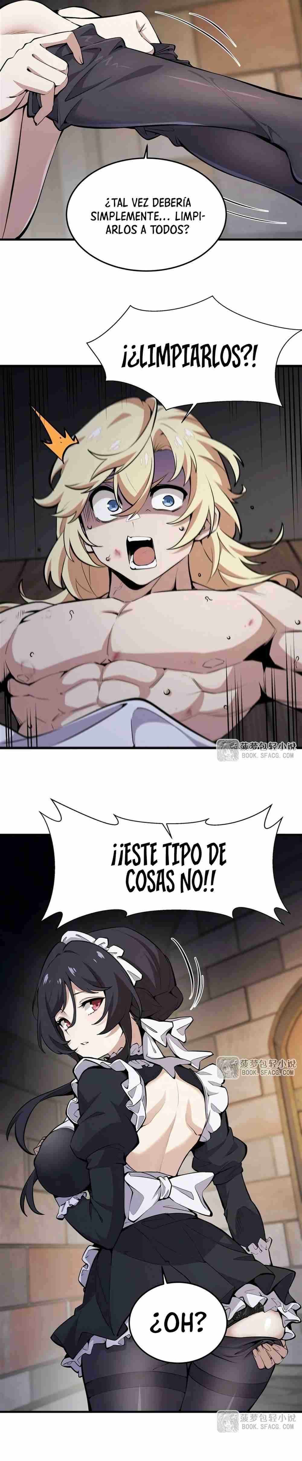 El villano rubio de la novela de la protagonista quiere ser feliz Capitulo 17 página 9